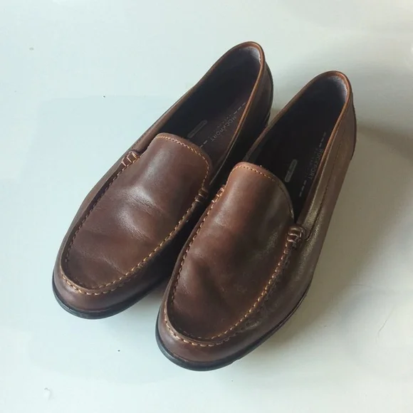 Size 11 Rockport Brown Loafers s-l400.jpg main image 2